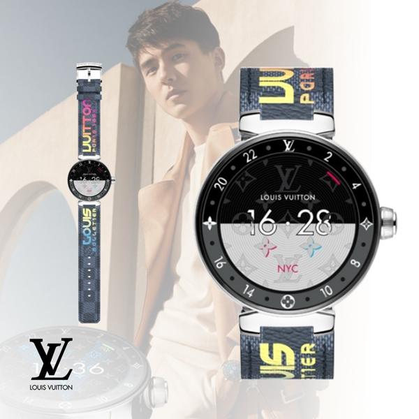 2019SS新作 Louis Vuitton x デジタル時計 タンブール ホライゾン V2 QA050Z